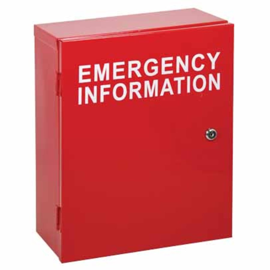 Emergency Information Cabinet Lockable - Image 1
